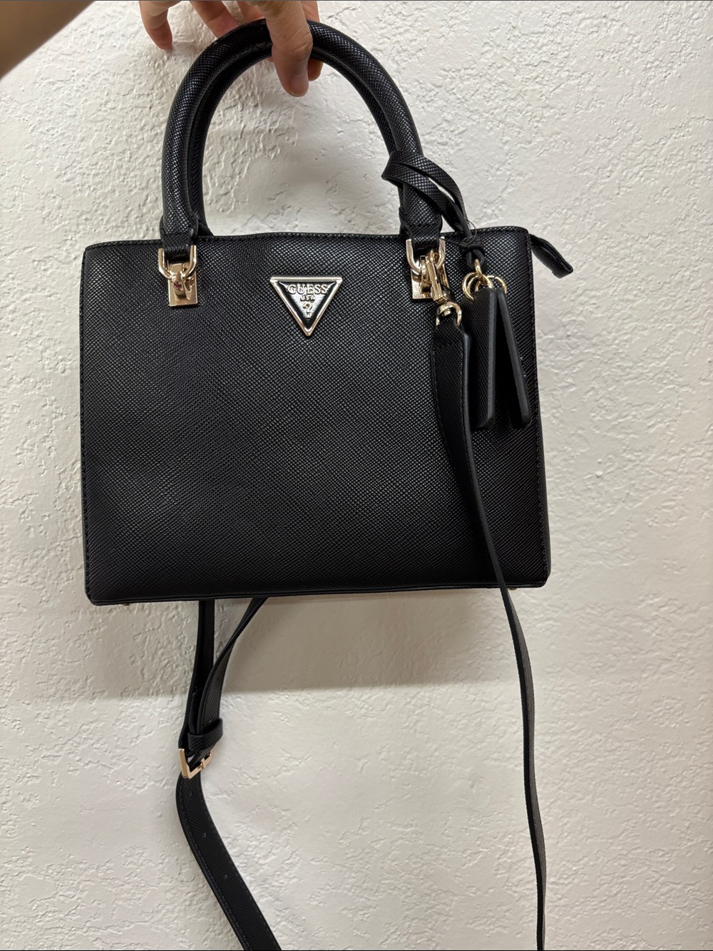 GUESS Noelle II small Satchel Black Top-Handle Satchel bag